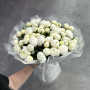 Букет из 51 белого пиона — вид 4